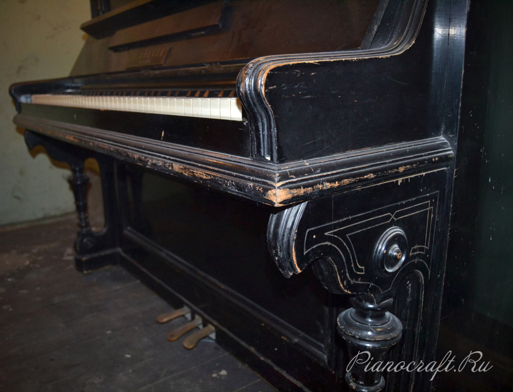 Реставрация пианино Goetze