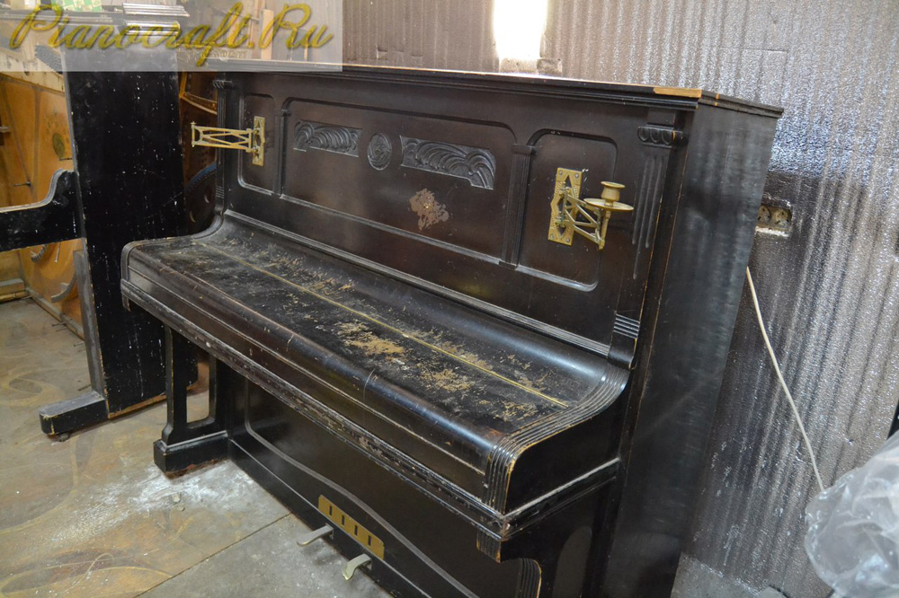 Реставрация пианино AUGUST FORSTER