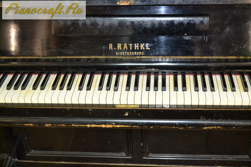 Реставрация пианино R. RATHKE